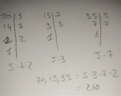 cual es el maximo comun divisor de 70,15,35 - Brainly.lat