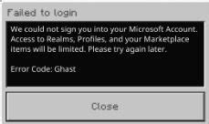 Error Code Ghast 的图像结果