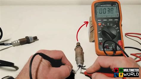 Image result for Check O2 Sensor with Multimeter Fluke