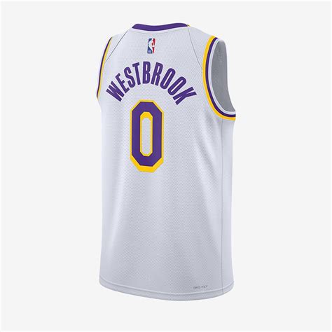 Nike NBA Russell Westbrook Los Angeles Lakers Dri-FIT Swingman 2022 ...