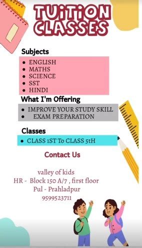 Valley Of kids - Tuition Classes in New Delhi
