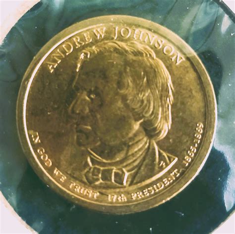 Rare Andrew Johnson Dollar 1865-1869 Coin With FREE SHIPPING ...