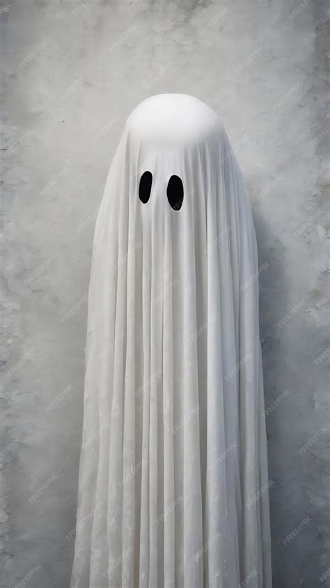 Premium AI Image | Grunge ghost white color texture