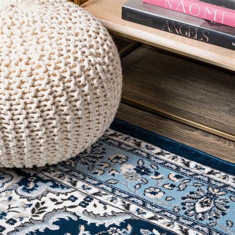 JONATHAN Y Modern Persian Palmette 4 X 6 (ft) Navy/Blue Indoor ...