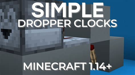 Minecraft Dropper Clock 的图像结果