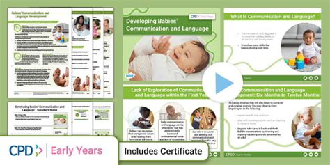 Communication and Baby Language Activities for Babies