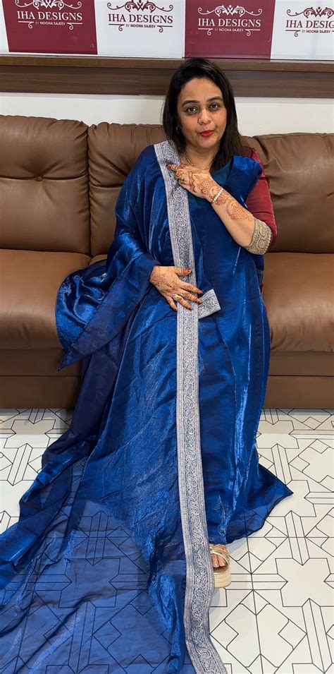 IHA'S IN - HOUSE VELVET ORGANZA ALINE TOP AND DUPATTA - IHA 24158 – Iha ...