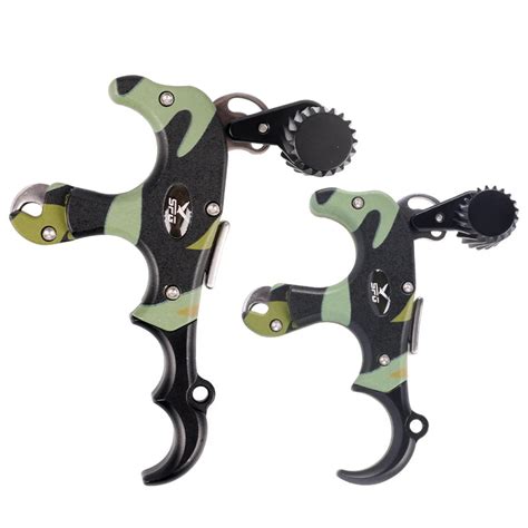 SPG 3 & 4 Finger Compound Bow Thumb Release | Camouflage Grip Aid ...