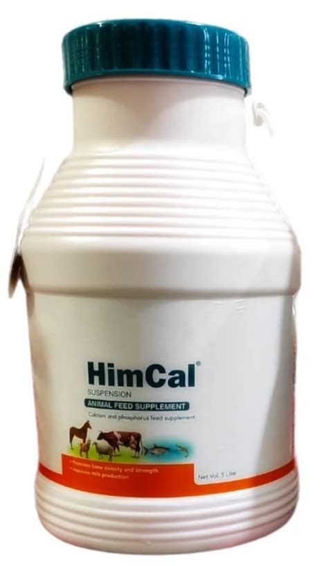 Himcal Calcium Suspension Animal Feed Supplement for Small & Large Ani ...