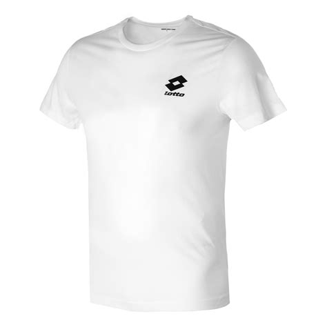 Lotto BS T-Shirt Men White, Dark Blue | Tennis-Point