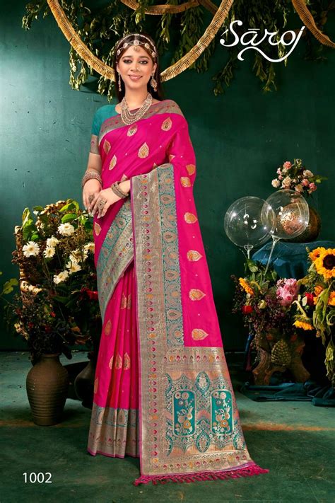 Saroj Saree Yog Mukta vol-2 Heavy paithani silk saree