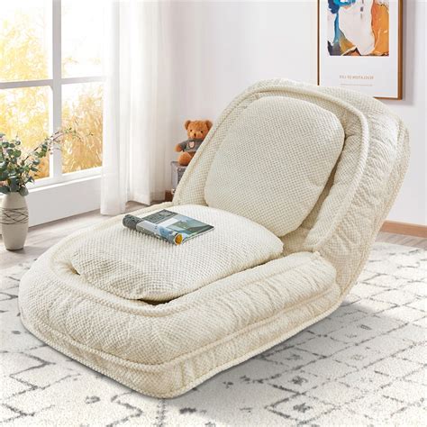 Free Shipping! Aukfa Fold Lazy Sofa Bed,Floor Chair Small Couch with 5 ...