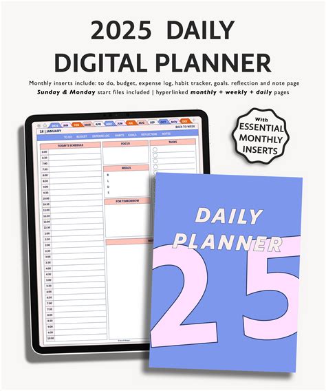 2025 Daily Planner | Essentials – Jena W Designs