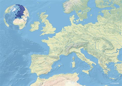 Map Of Europe Qgis