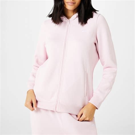 Slazenger | Fitted Full Zip Hoodie Womens | Zip Hoodies | SportsDirect.com