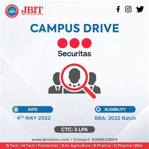 JBIT Dehradun | No 1 Destination For Pool Campus Placement Drive in ...
