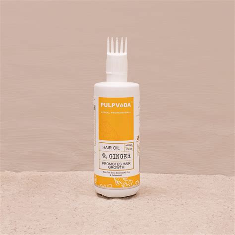 GINGER HAIR OIL WITH JATAMANSI & CASTOR HERB EXTRACTS | PROMOTES HAIR ...