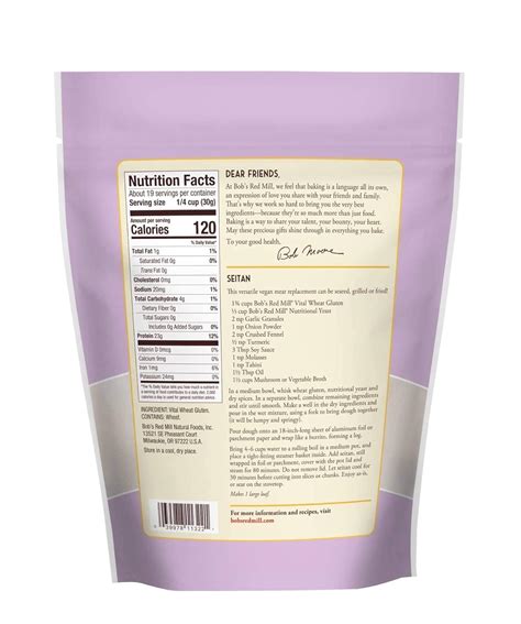 Bob's Red Mill Vital Wheat Gluten Flour, 20 Ounce in Nepal at NPR 2238 ...