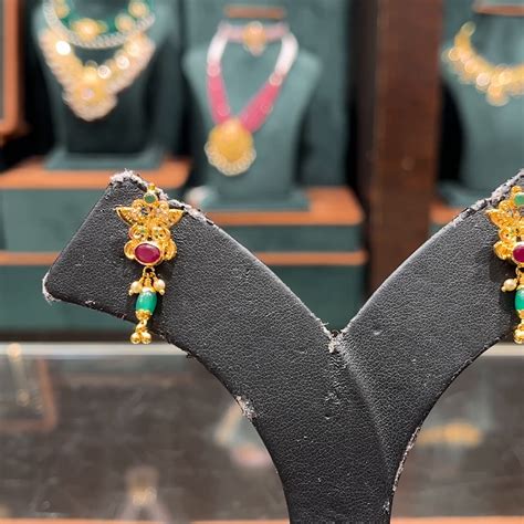 CMR 3.5gms EARRINGS 22K Yellow Gold – BangaruRani