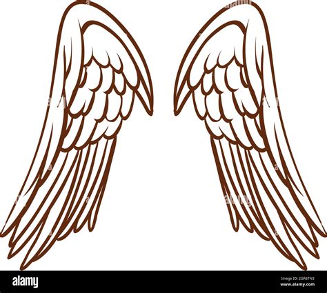 How To Draw Feathered Angel Wings Step By Step