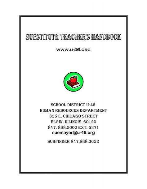 School Calendars - School District U-46