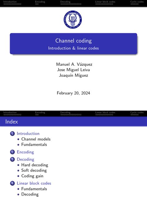 Image result for Channel Codes PDF
