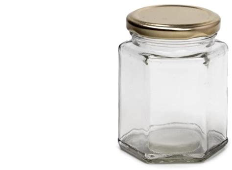 Hexagonal Glass Jar Manufacturer, Exporter & Supplier from Siliguri India