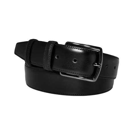 Black Men Belt Leather