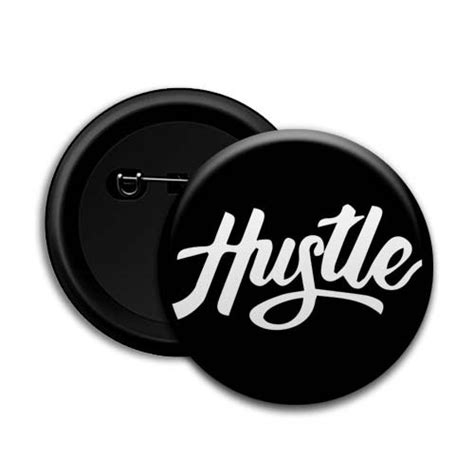 Hustle Round Pin Button Badge - Dot Badges : Amazon.in: Toys & Games