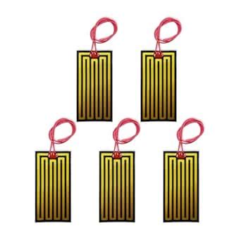 YYSOLDER 5 Pack Adhesive Film Heater Pad Polyimide Heating Elements ...