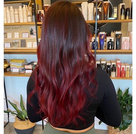 Ombre Red Hair