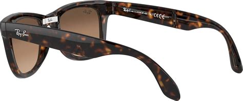 Buy Ray-Ban Women's RB4105 Folding Wayfarer Square Sunglasses Online at ...