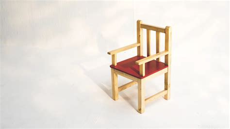 Children's Furniture - Red Bottom Chair – Studio Metallurgy Home