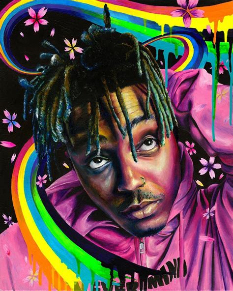 Juice Wrld Drawing Album Cover - Surrealist Drawing Techniques