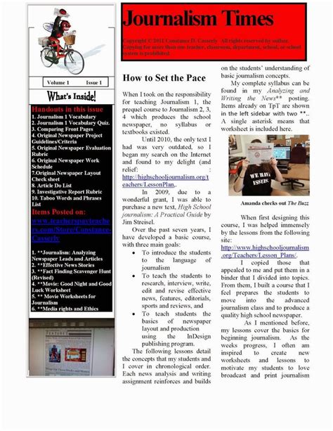 Image result for Journalism Lessons