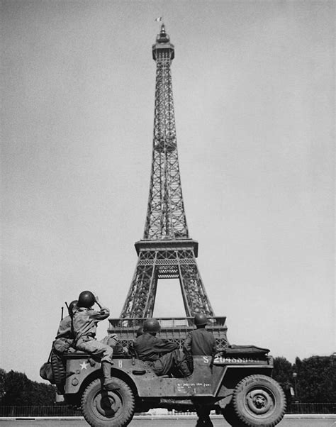 WW2: Eiffel Tower's lift cables were cut so that Hitler would have to ...