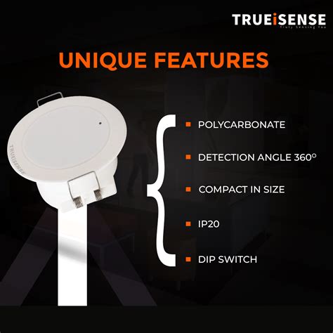 TRUEiSENSE | Wave Detector | True Presence Sensors | 24 Ghz Frequency