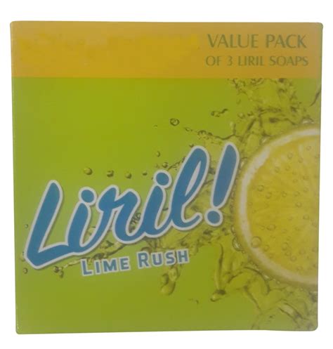 Buy Liril Soap - Lime Rush, 375g Combo Pack Online at Low Prices in ...