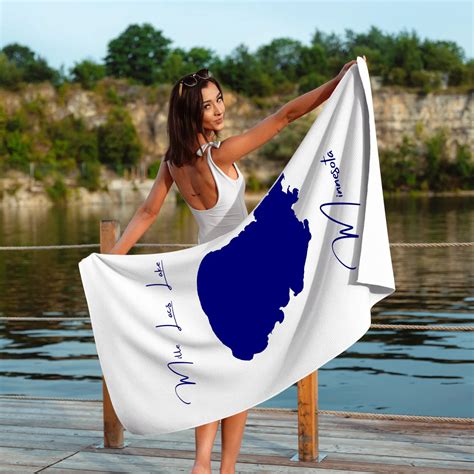 Beach Towel Mille Lacs Lake Minnesota – Lakecessory