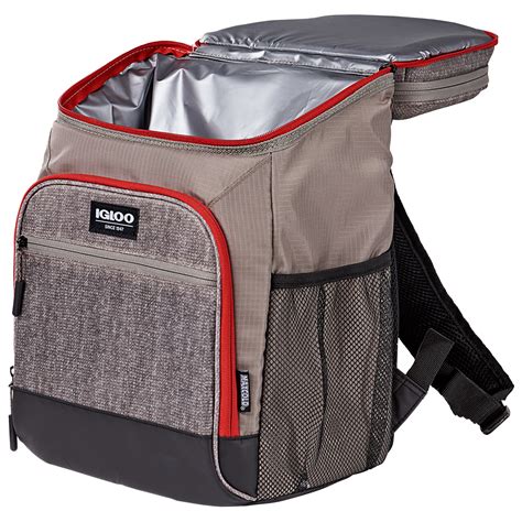 Igloo Sandstone Small Insulated MaxCold Hardtop Backpack Cooler Bag ...
