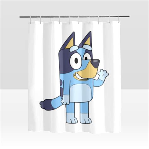 Bluey Shower Curtain • Onyx Prints