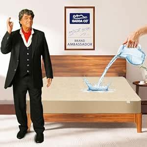 Buy GADDA CO 100% Waterproof Premium Cotton Feel Mattress Protector ...