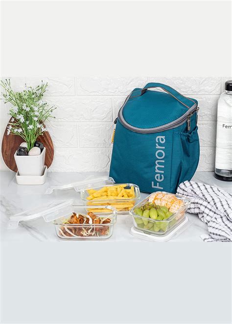 Get Borosilicate Glass Multipurpose Lunch Box at ₹ 1477 | LBB Shop