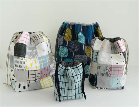 Image result for Pull String Bag Pattern