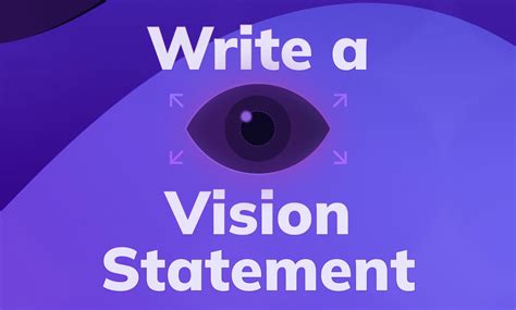 Image result for How to Write a Vision Statement
