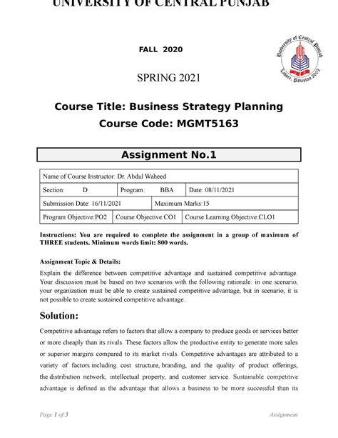 What Is Strategy Assignment 1 的图像结果