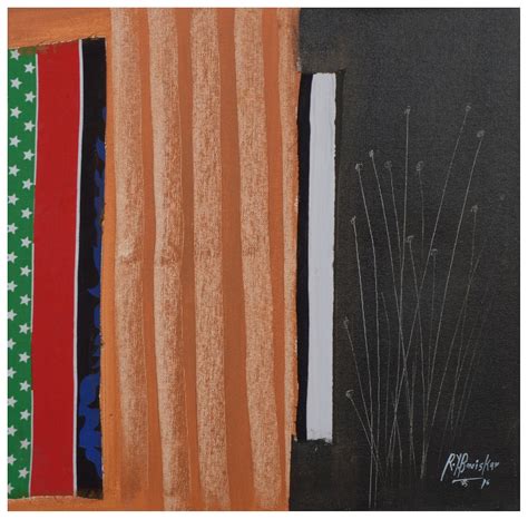 Artist Baviskar R Y Modern Art Painting (45.72 cm x 45.72 cm x 0.2 ...