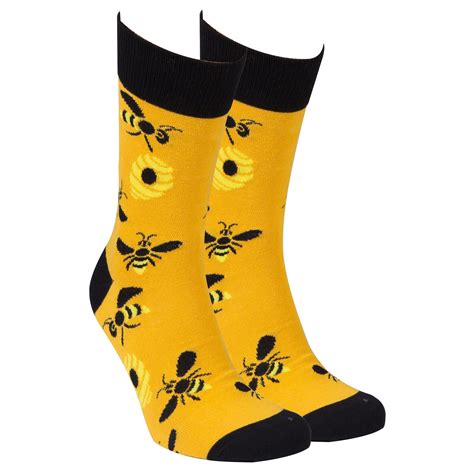 Men's Bees Socks | Bee sock, Socks, Mens dress socks