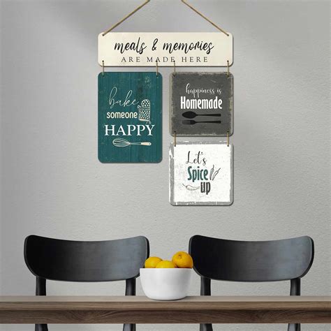 Cute Kitchen Sayings MDF Wood Wall Hanging for a Personalized Touch ...