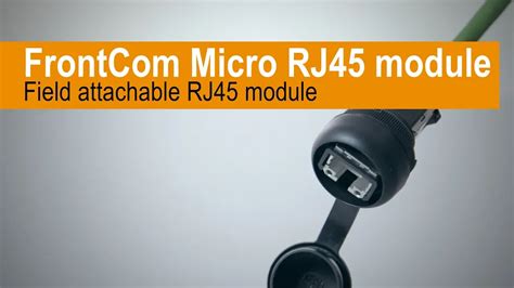 RJ45 connector | IE-BI-RJ45-FJ-P | 1963830000